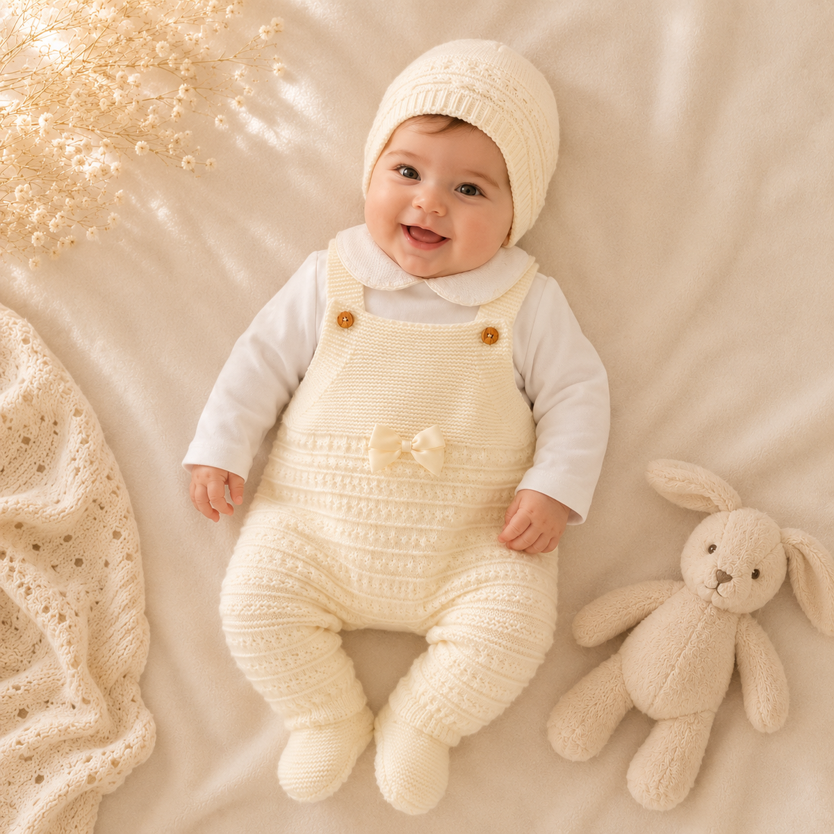 Conjunto Bebé 3 Piezas Modelo Alba