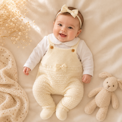 Conjunto Bebé 3 Piezas Modelo Alba
