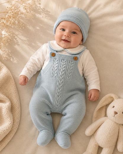 Conjunto Bebé 3 Piezas Modelo Cielo