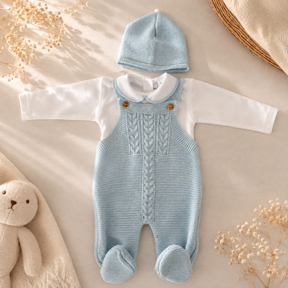 Conjunto Bebé 3 Piezas Modelo Cielo