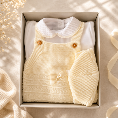 Conjunto Bebé 3 Piezas Modelo Alba
