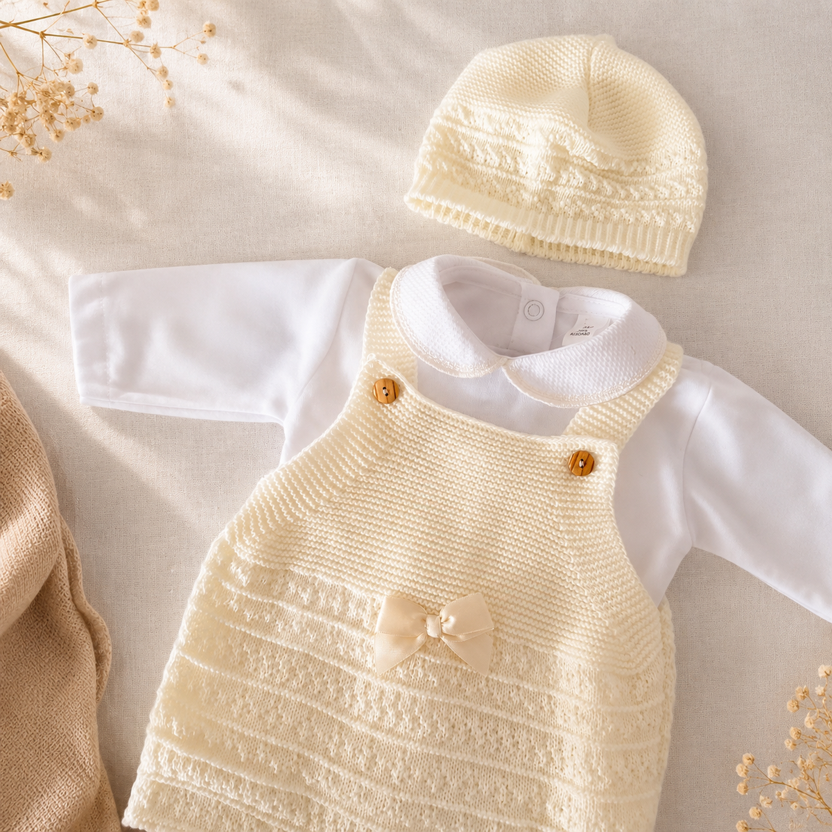 Conjunto Bebé 3 Piezas Modelo Alba