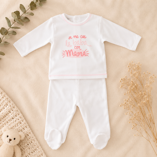 Pack 2 Bodis “Se me cae la baba” – Mamá y Papá